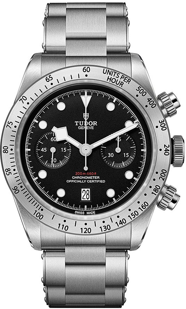 Tudor Heritage Black Bay Chrono Automatic Men's Luxury Watches M79350-0001